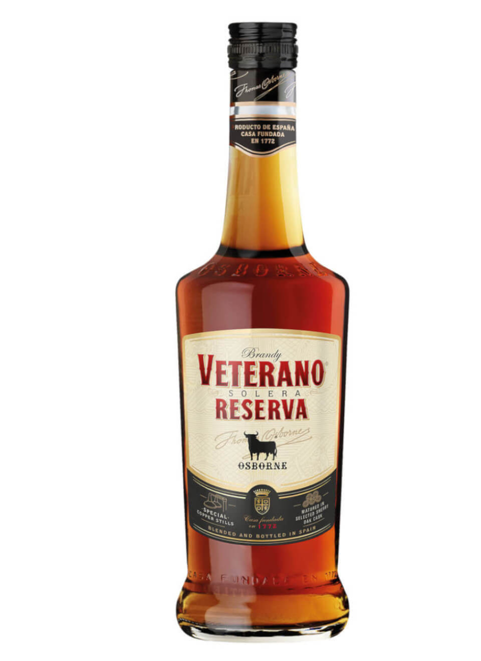 Osborne Veterano Solera Reserva Brandy 0,7 L