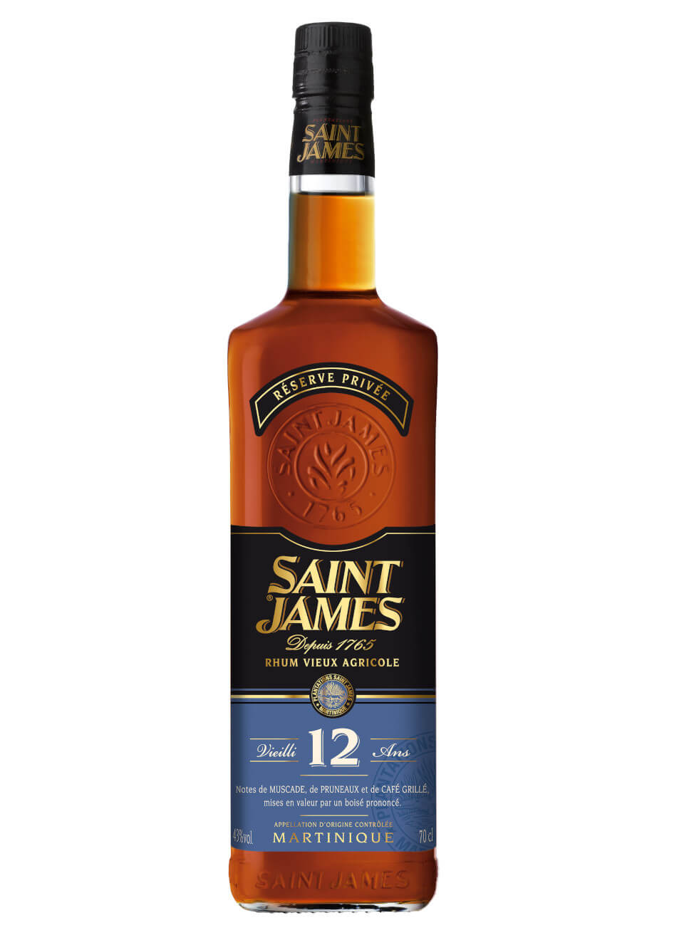Saint James Rhum 12 Jahre 0,7 L