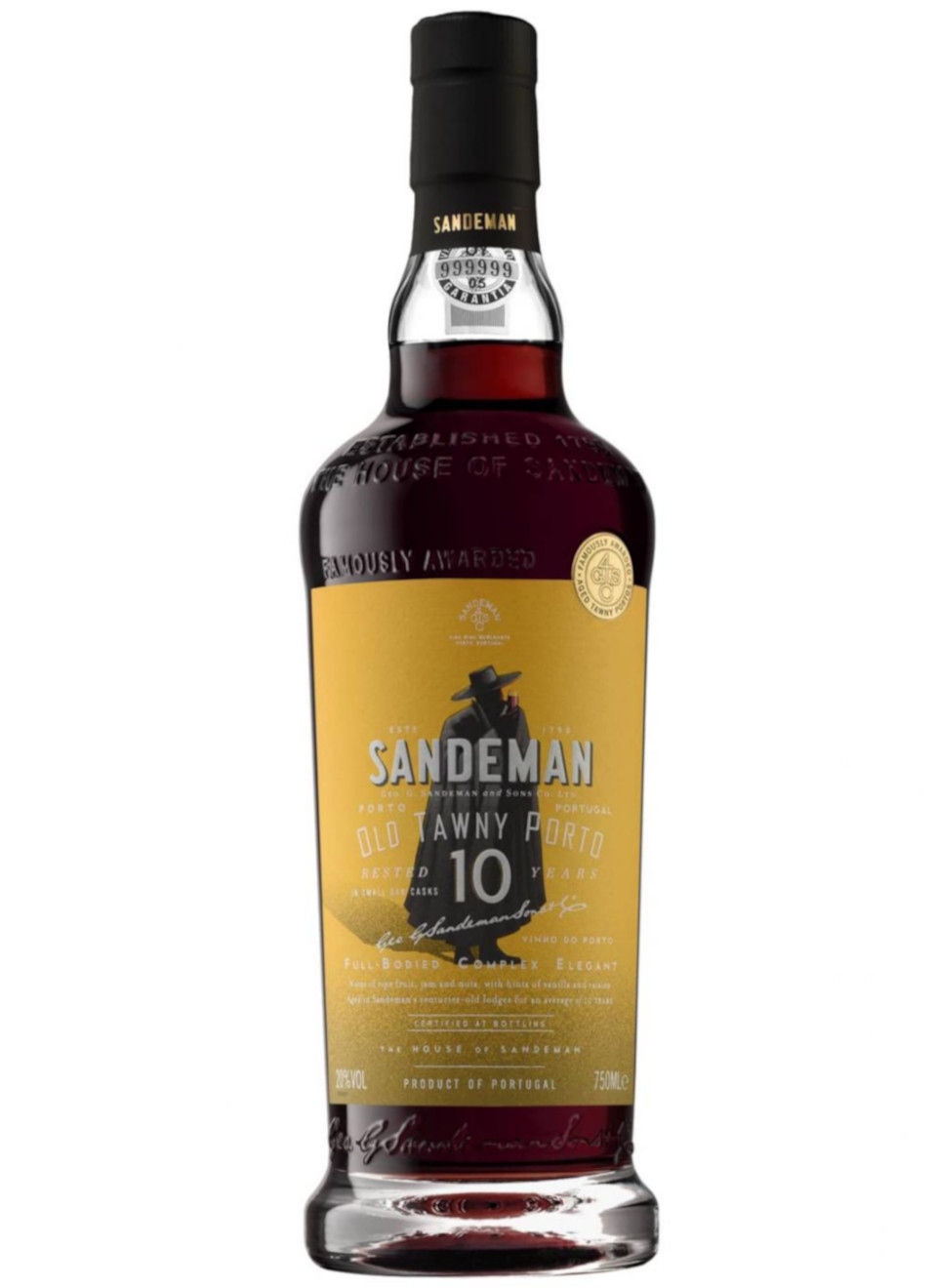 Sandeman Old Tawny Porto 10 Jahre 0,75 L