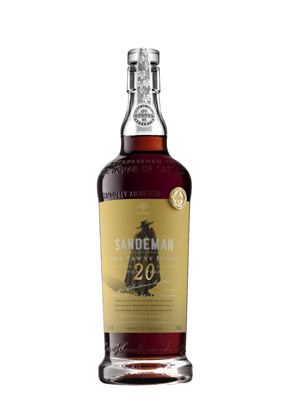 Sandeman Old Tawny Porto 20 Jahre 0,75 L