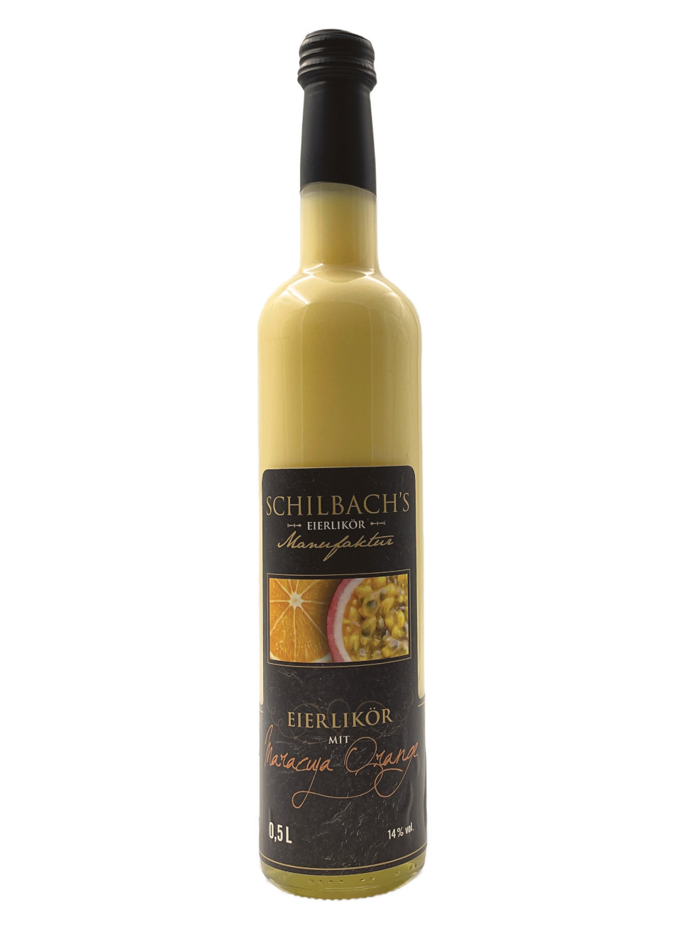Schilbach's Manufaktur Eierlikör mit Maracuja und Orange 0,5 L