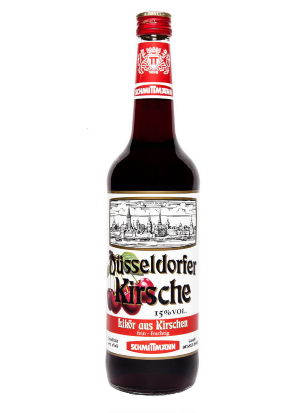 Schmittmann Düsseldorfer Kirsche Likör 0,7 L