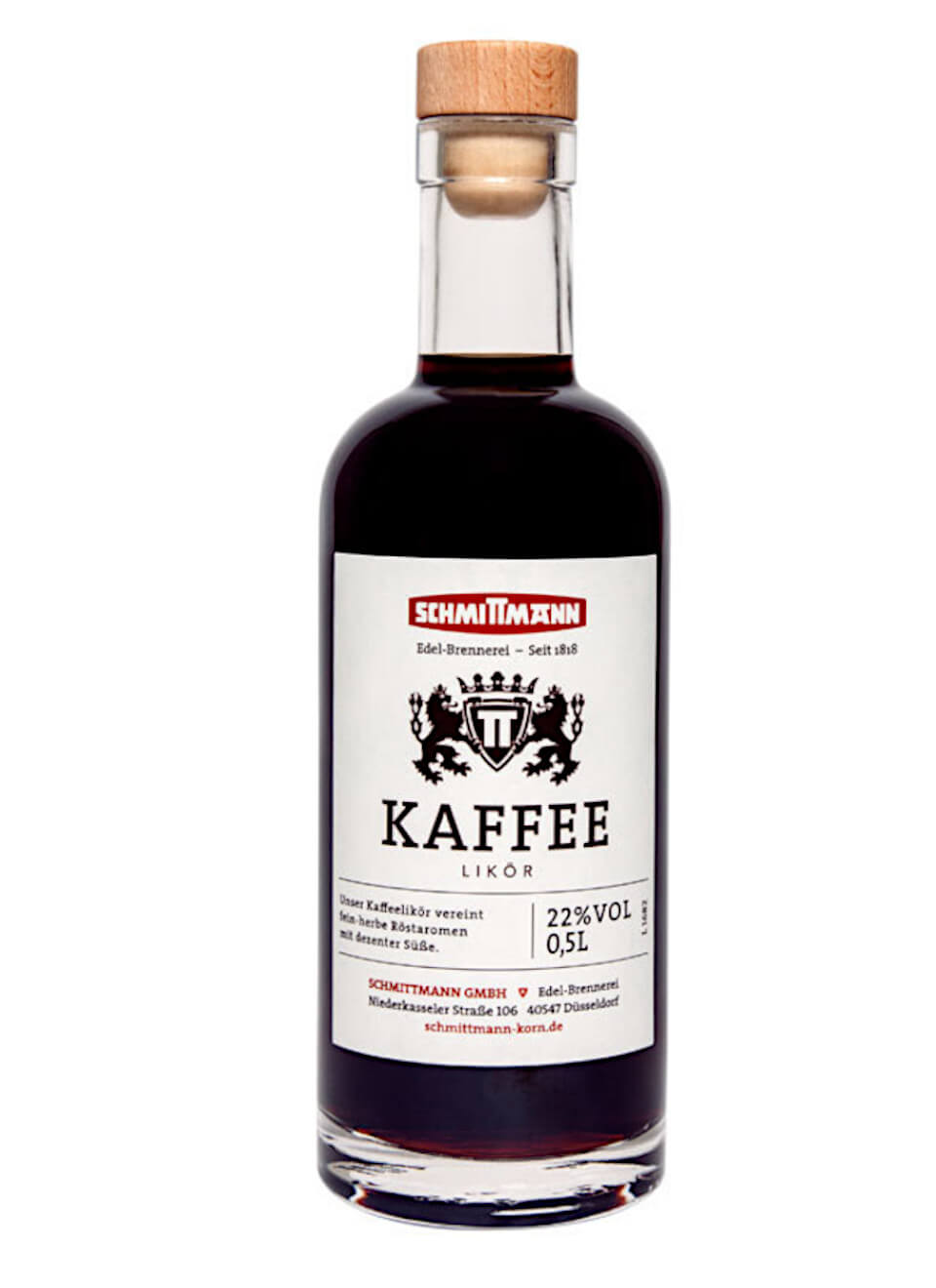 Schmittmann Kaffee Likör 0,5 L