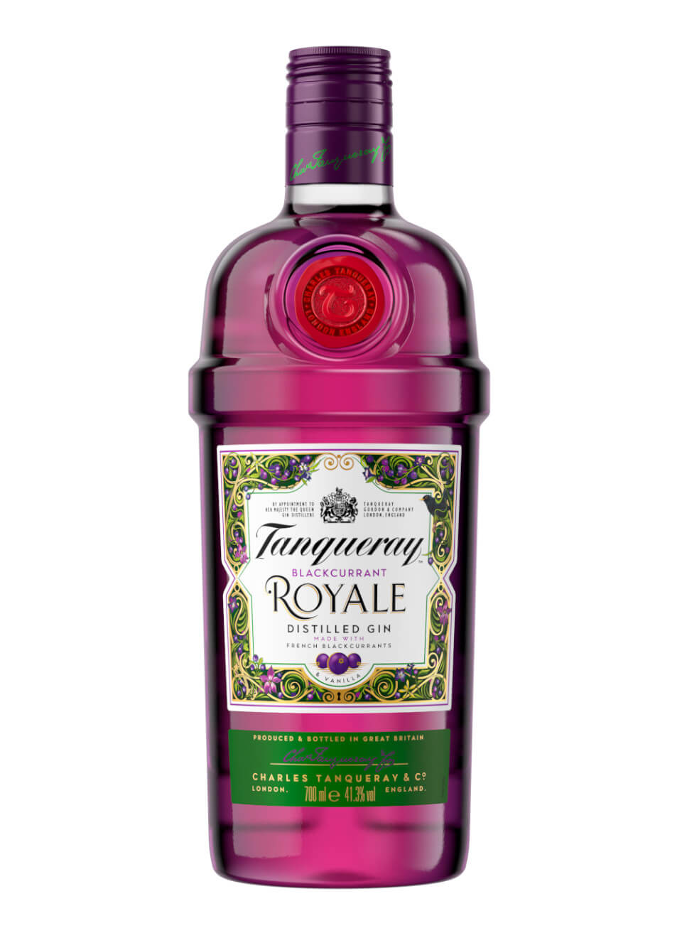 Tanqueray Blackcurrant Royale Distilled Gin 0,7 L