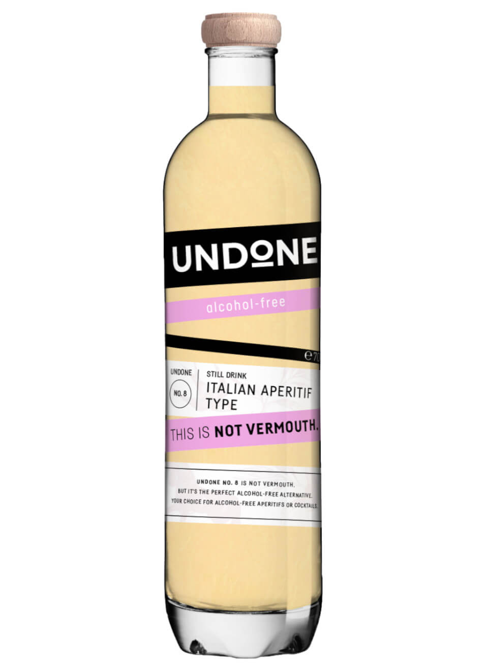 Undone No. 8 Italian Aperitif Type This is NOT Vermouth! 0,7 L