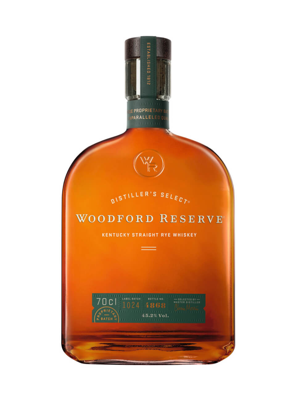 Woodford Reserve Rye Whiskey 0,7 L