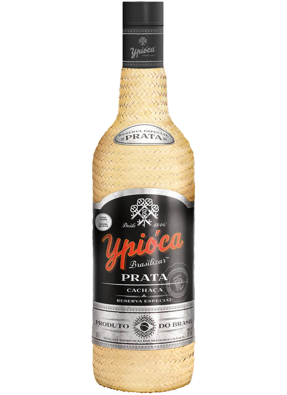 Ypioca Cachaça Prata Reserva Castanheira 1 L